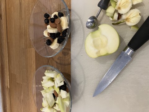 Dejligt at kunne g� i haven og v�lge mellem mange gamle �blesorter